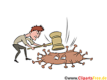 Platt machen Clipart, Bild