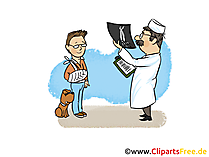 Röntgen-Bilder Clipart, Bild, Cartoon