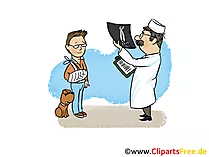 Röntgen-Bilder Clipart, Bild, Cartoon