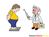 Übergewicht Cliparts, Bilder, Grafiken