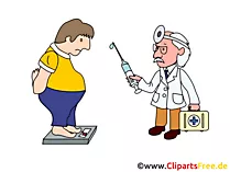 Übergewicht Cliparts, Bilder, Grafiken