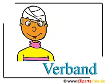 Medizin Clipart free - Verband Bild