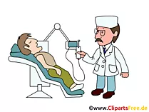 Zahnarzt Bild, Clipart, Cartoon, Grafik