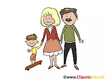 Aile resmi clipart
