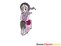 Anime Cartoonbild, Clipart, Comic, Grafik zum Download