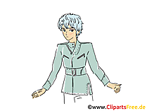 Anime Comic, Cartoon, Illustration