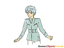 Anime Comic, Cartoon, Illustration