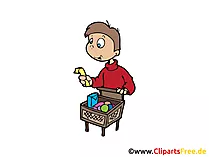 Einkaufen, Einkaufsliste, Einkaufswagen Bilder, Cliparts, Illustrationen