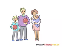 Familie Illustrationen und Clip-Art