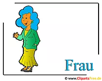 Frau Clipart free