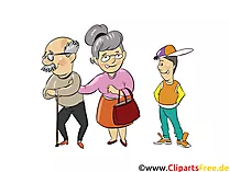 Generationen Clipart - Menschen, Menschenbilder, Cliparts Menschen