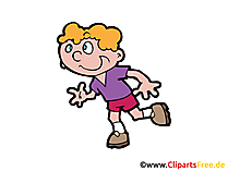 Jogging Bild, Clipart, Illustration, Grafik, Zeichnung kostenlos