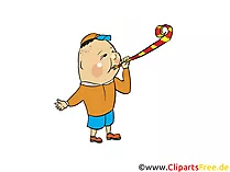 Junge Comic Clipart, Bild, Comic