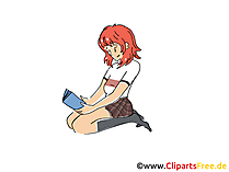 Manga Illustrations and Clipart