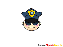 Policeman Clipart, Cartoon, Comic, Illustration