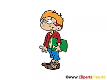 Student Bild, Clipart, Illustration, Grafik, Zeichnung kostenlos