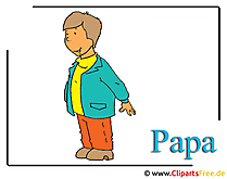 Papa Bild-Clipart free - Eltern Bilder