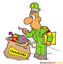 Zollbeamter Clipart, Bild. Illustration