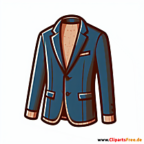 Blazer Clipart - Bilder zum Thema Kleidung