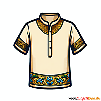 Bluse Clipart - Bilder zum Thema Kleidung