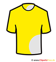 Gelbe Trikot Clipart - Bild