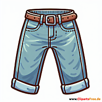 Hose Clipart - Bilder zum Thema Kleidung