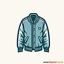 Jacke Clip Art - Bilder zum Thema Kleidung