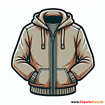 Jacke Clipart - Bilder zum Thema Kleidung