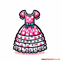 Kleid Clipart - Bilder zum Thema Kleidung