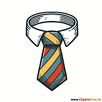 Kravatte Clipart, Bild, Illustration