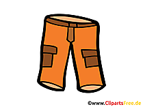 Lederhose Bild, Clipart, Zeichnung, Illustration, Comic gratis