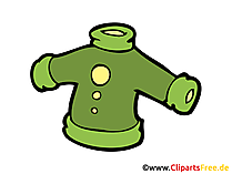 Mantel Bild, Clipart, Zeichnung, Illustration, Comic gratis
