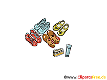 Schuhe Clipart, Bild, Illustration, Grafik,  Image kostenlos