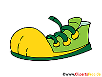 Sneakers Bild, Clipart, Zeichnung, Illustration, Comic gratis