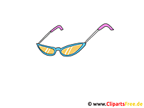 Sonnenbrille Clipart zum Herunterladen und Drucken