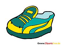 Sportschuhe Bild, Clipart, Zeichnung, Illustration, Comic gratis
