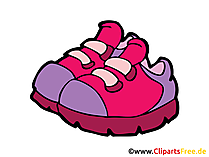 Sportschuhe Comic Bild kostenlos