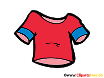 T-Shirt Bild, Clipart, Zeichnung, Illustration, Comic gratis