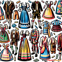 Trachten Clipart