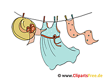 Wäsche Cliparts