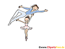 Ballett Clipart, Bild, Comic