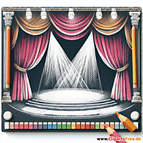 Bühne Clipart