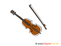 Geige Bild, Clipart, Grafik gratis