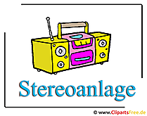 Hi-Fi Anlage Bild-Clipart
