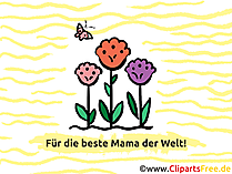Glückwunschkarten zum Muttertag online