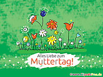 Mothers day greetings in German language