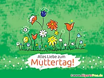 Mothers day greetings in German language