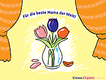 Muttertagsgeschenke selbst basteln zum Muttertag z. B. Grusskarten