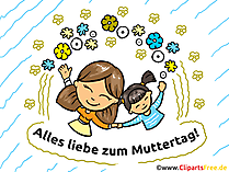 Muttertagsgrüße kostenlos ausdrucken und verschenken