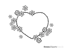 Cuadro cuadro corazón